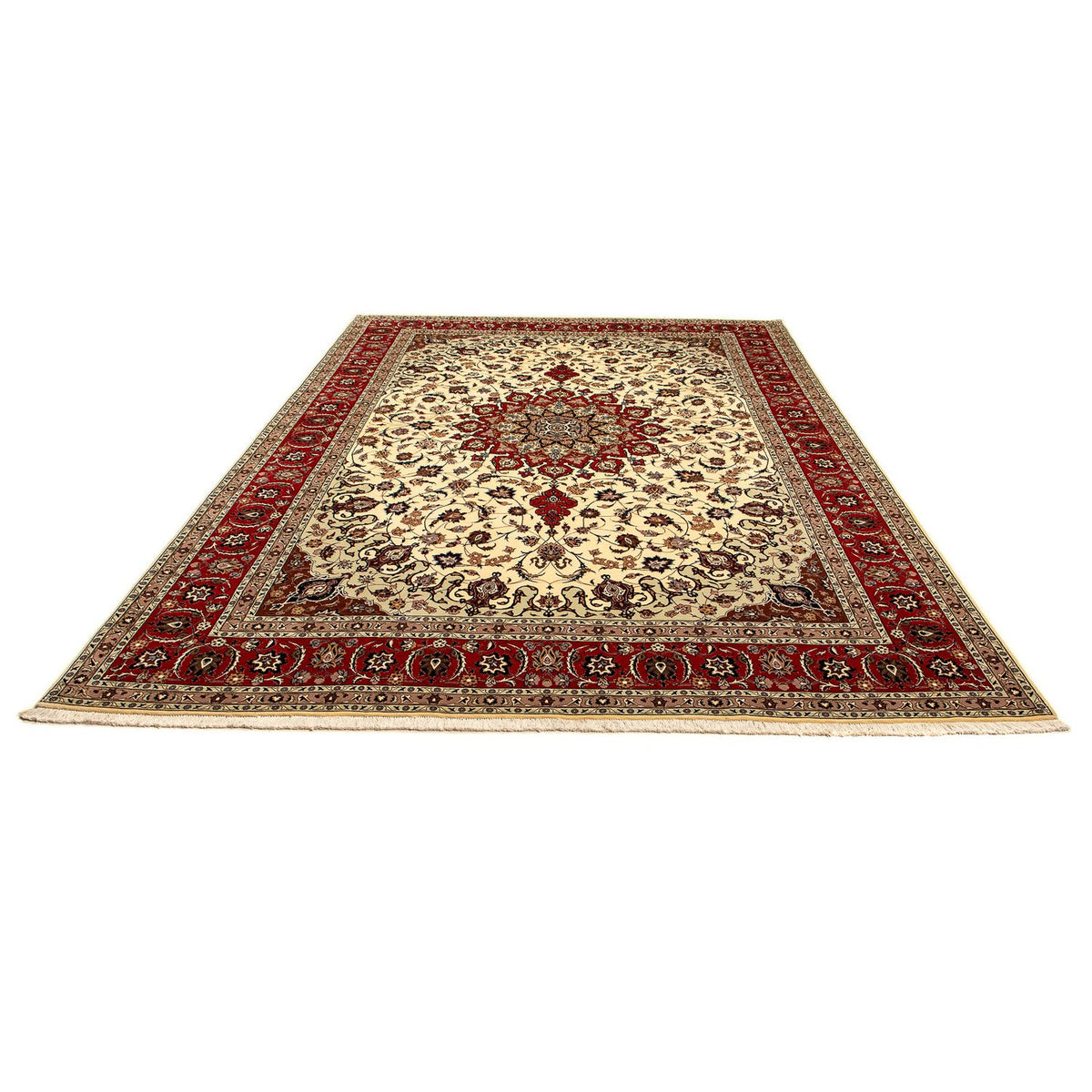 Tapis persan - Tabriz - Royal - 354 x 253 cm - beige