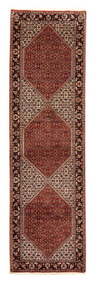 Tapis de couloir Tapis persan - Bidjar - 292 x 84 cm - multicolore