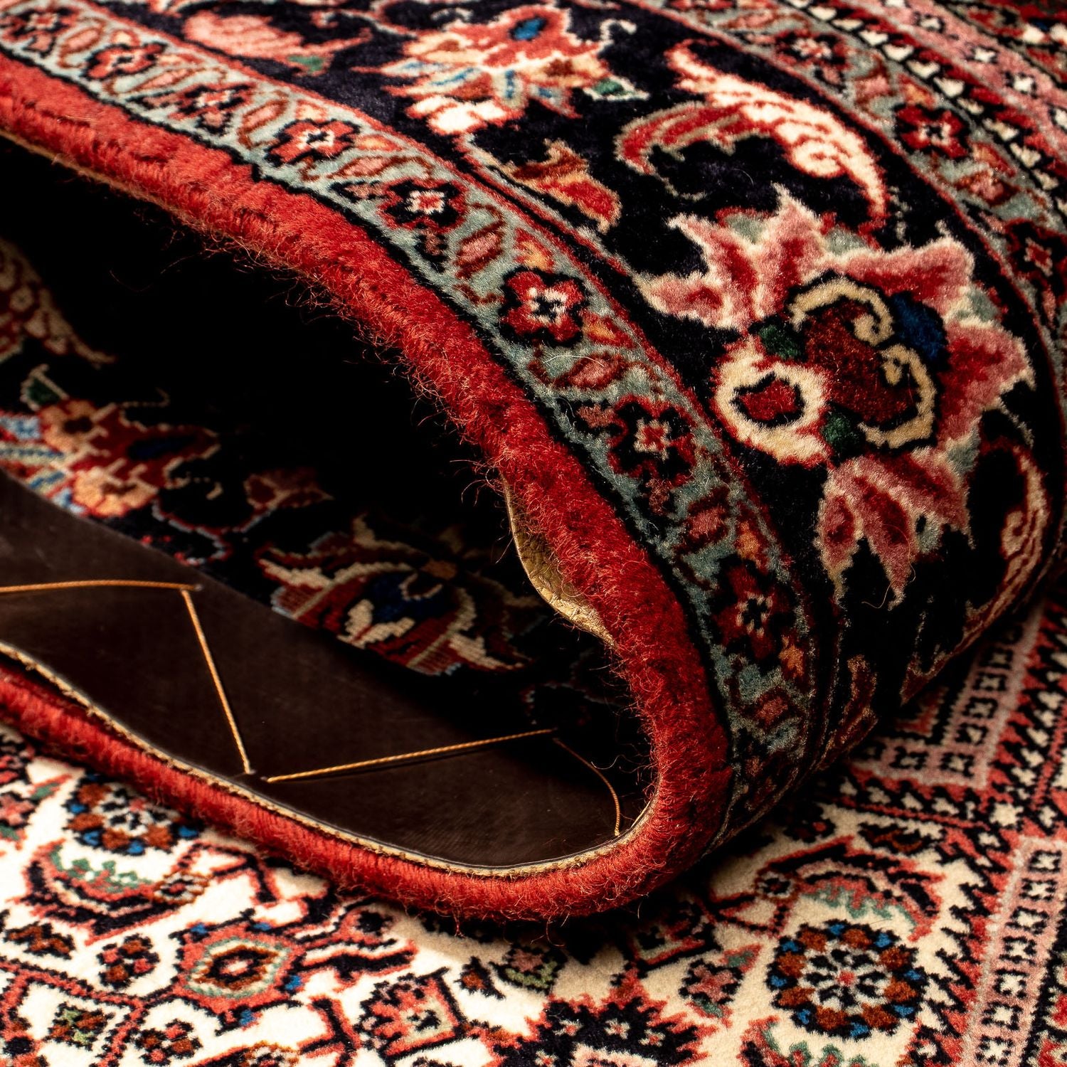 Tapis de couloir Tapis persan - Bidjar - 292 x 84 cm - multicolore