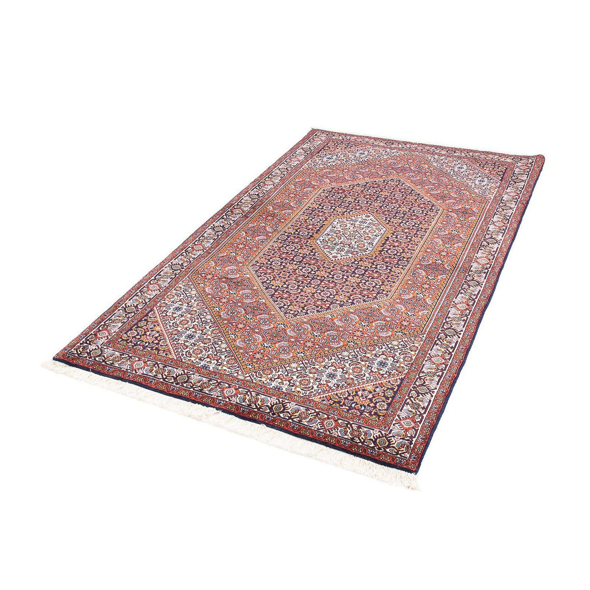 Tapis de couloir Tapis persan - Bidjar - 174 x 107 cm - rouge clair