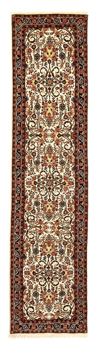 Tapis de couloir Tapis persan - Bidjar - 298 x 74 cm - beige