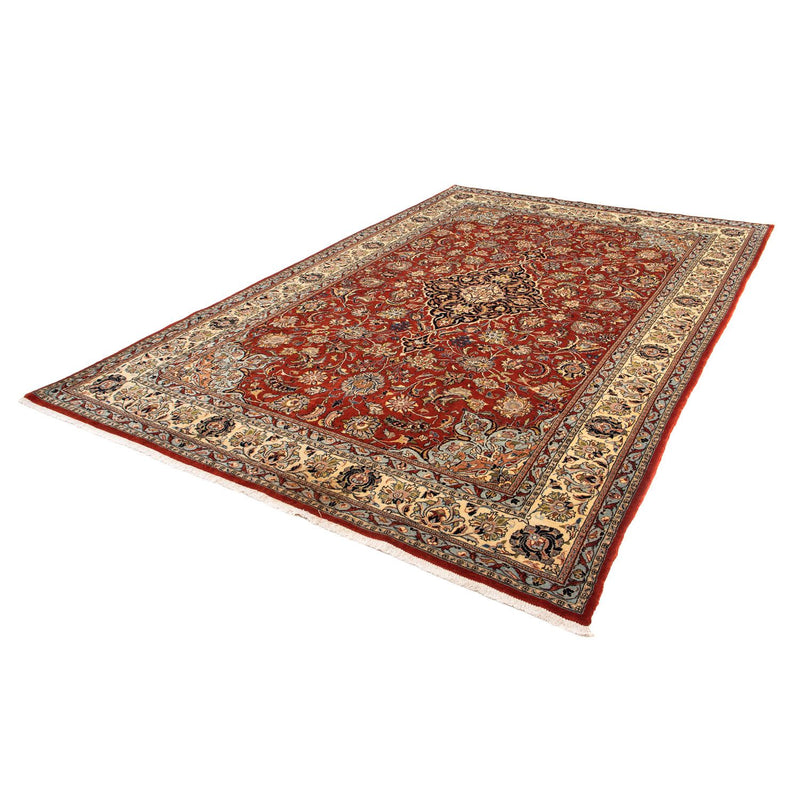 Tapis persan - Classique - 297 x 198 cm - rouge foncé