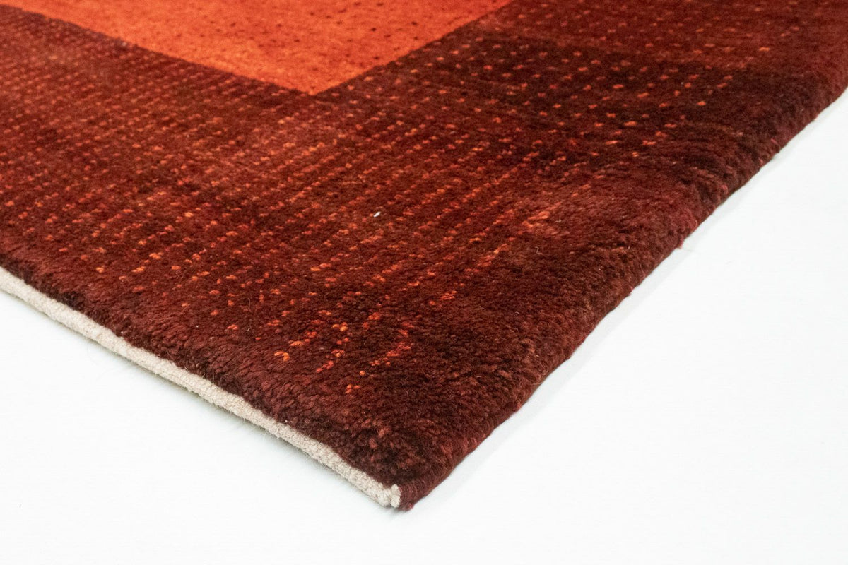 Tapis Gabbeh - Persan - 186 x 152 cm - rouge