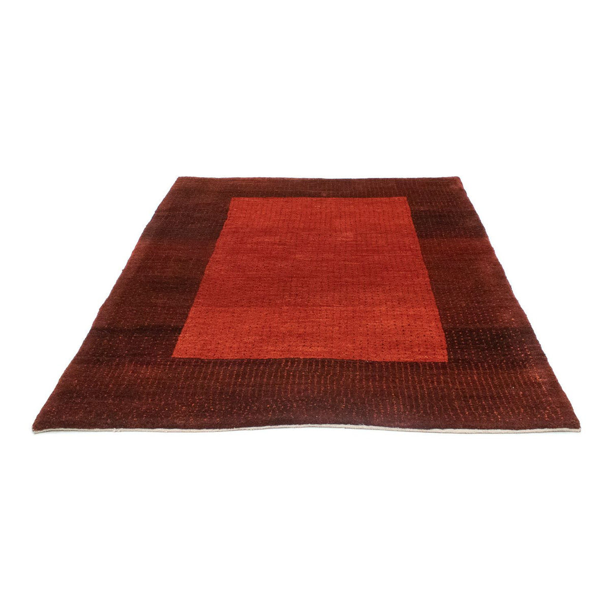 Tapis Gabbeh - Persan - 186 x 152 cm - rouge