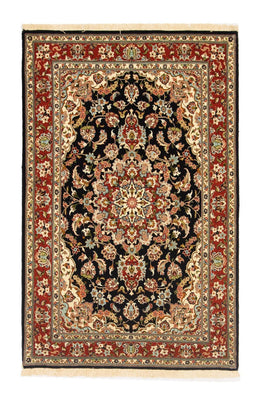 Tapis persan - Ghom - 152 x 100 cm - noir