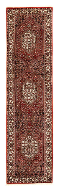 Tapis de couloir Tapis persan - Bidjar - 307 x 73 cm - multicolore
