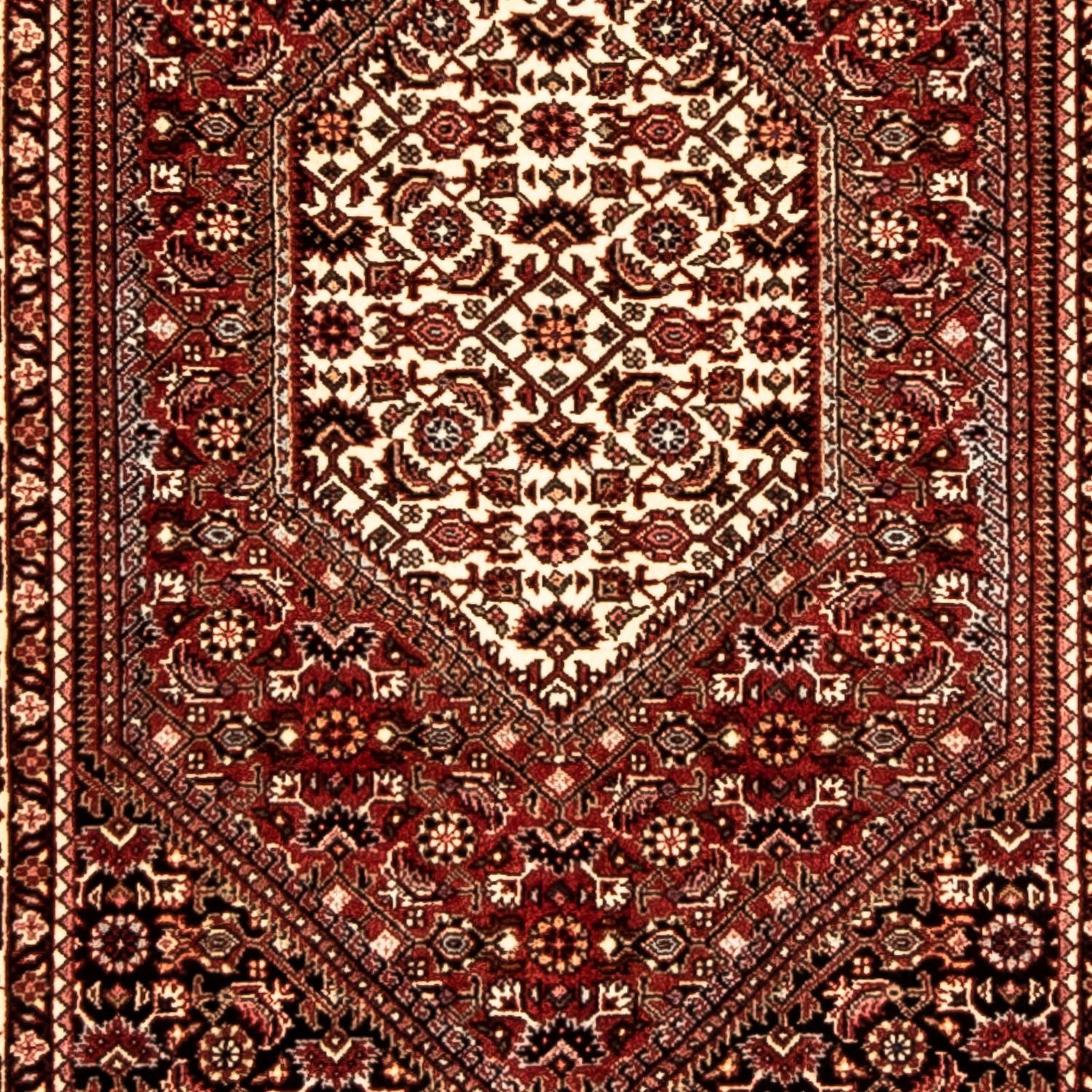 Tapis de couloir Tapis persan - Bidjar - 307 x 73 cm - multicolore