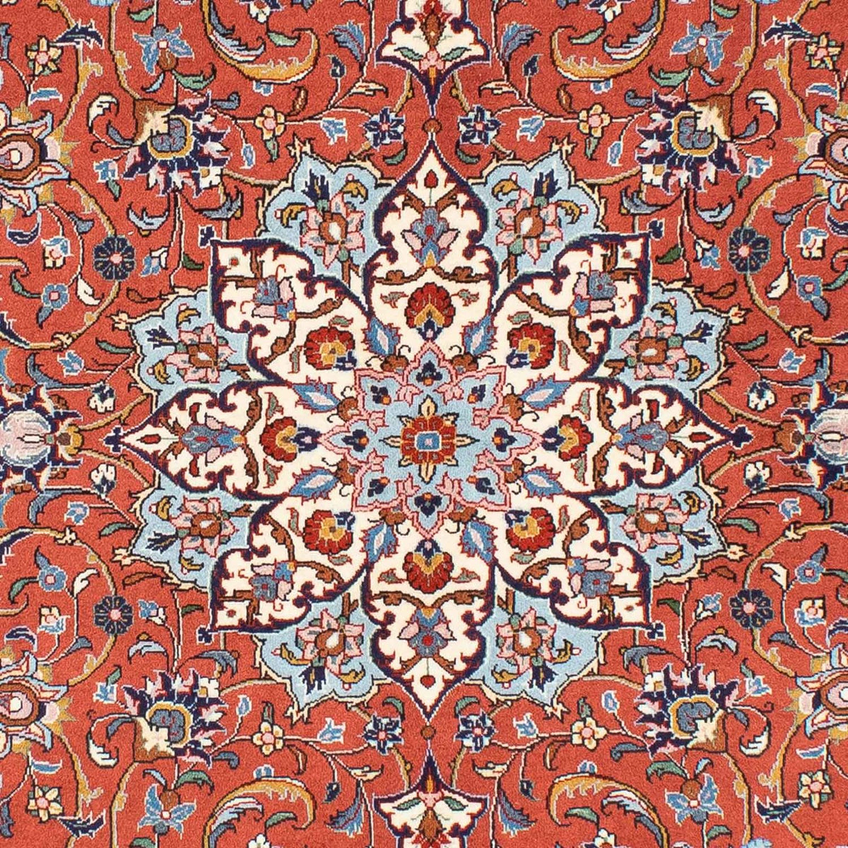 Tapis persan - Classique - 208 x 134 cm - rouille