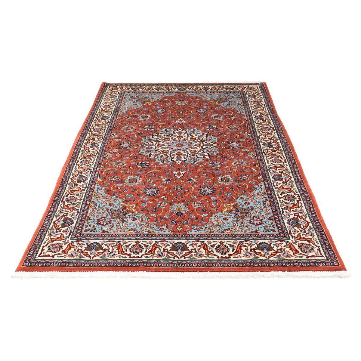 Tapis persan - Classique - 208 x 134 cm - rouille