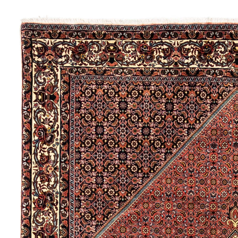 Tapis persan - Bidjar - 291 x 200 cm - rouge