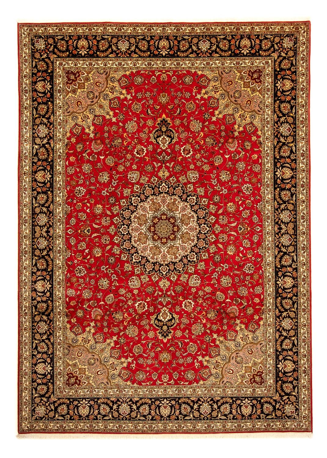 Tapis persan - Tabriz - Royal - 351 x 253 cm - rouge