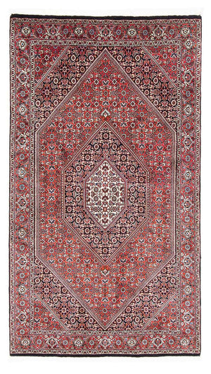 Tapis de couloir Tapis persan - Bidjar - 181 x 104 cm - rouge