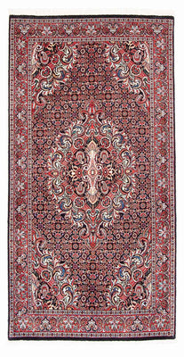 Tapis de couloir Tapis persan - Bidjar - 192 x 102 cm - rouge clair