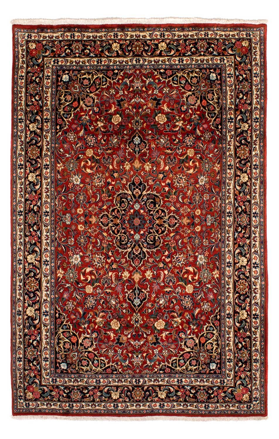 Tapis persan - Royal - 278 x 180 cm - rouge foncé