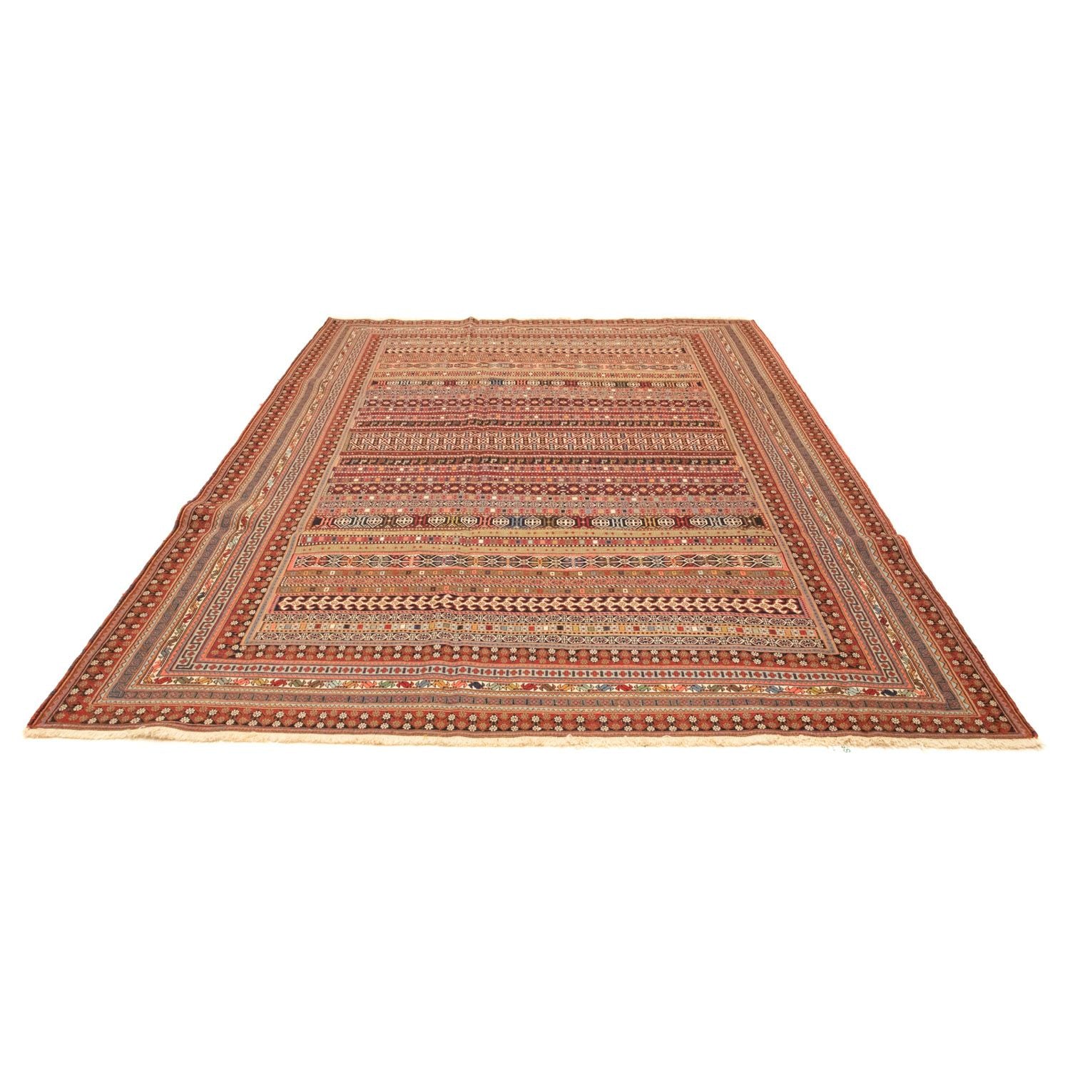 Tapis persan - Nomadic - 293 x 194 cm - multicolore
