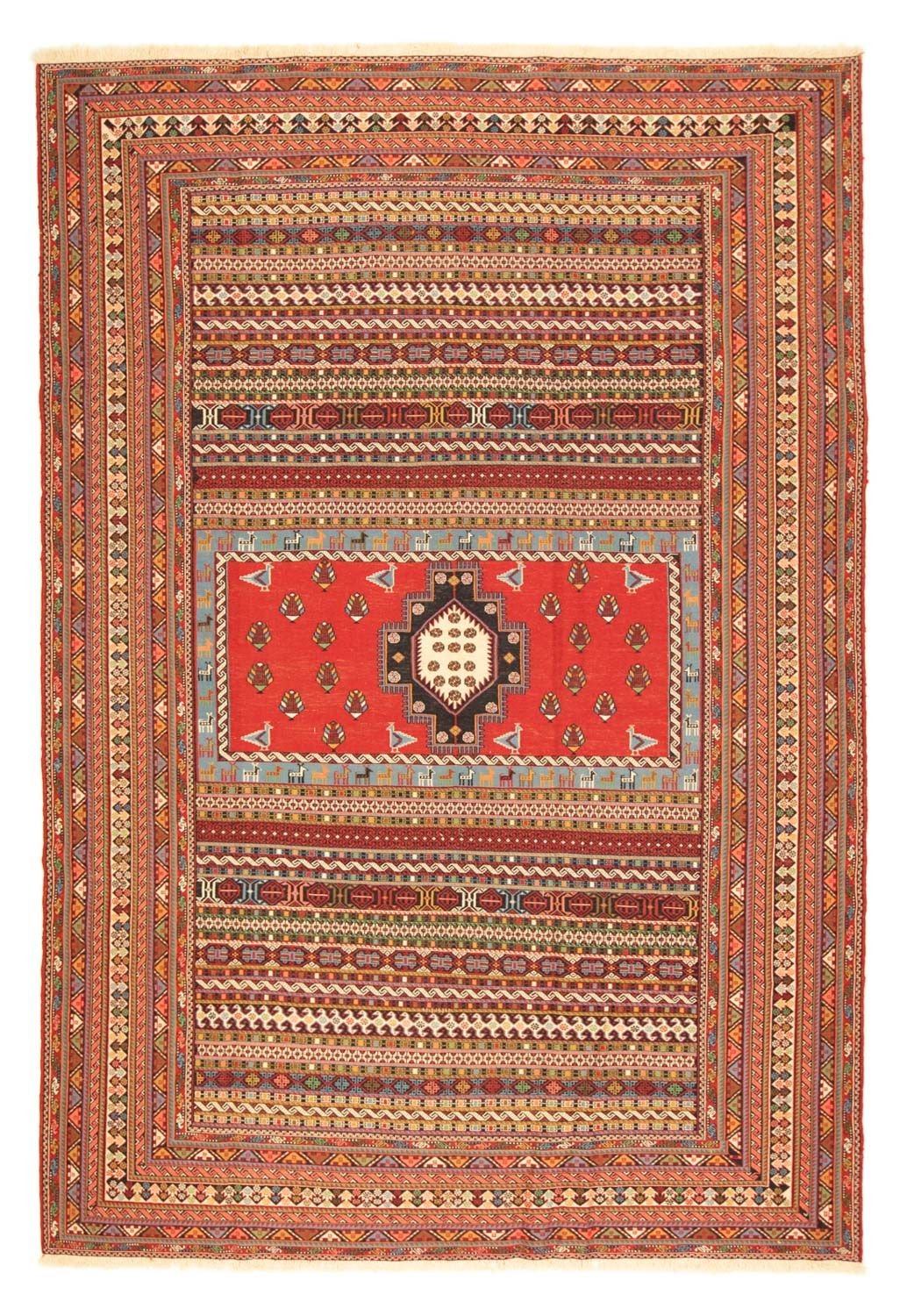 Tapis persan - Nomadic - 290 x 200 cm - multicolore
