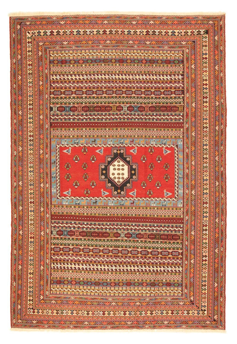 Tapis persan - Nomadic - 290 x 200 cm - multicolore