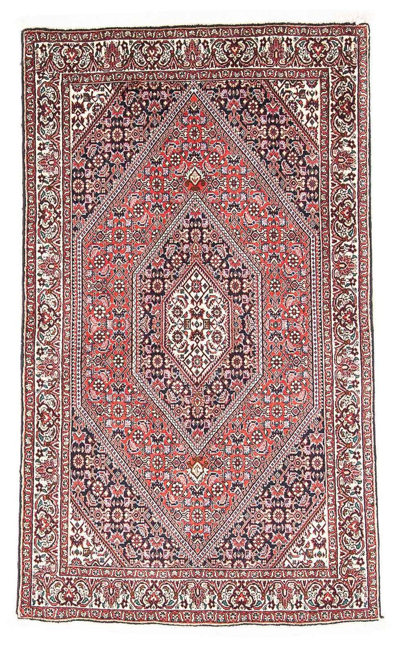 Tapis persan - Bidjar - 151 x 86 cm - rouge clair