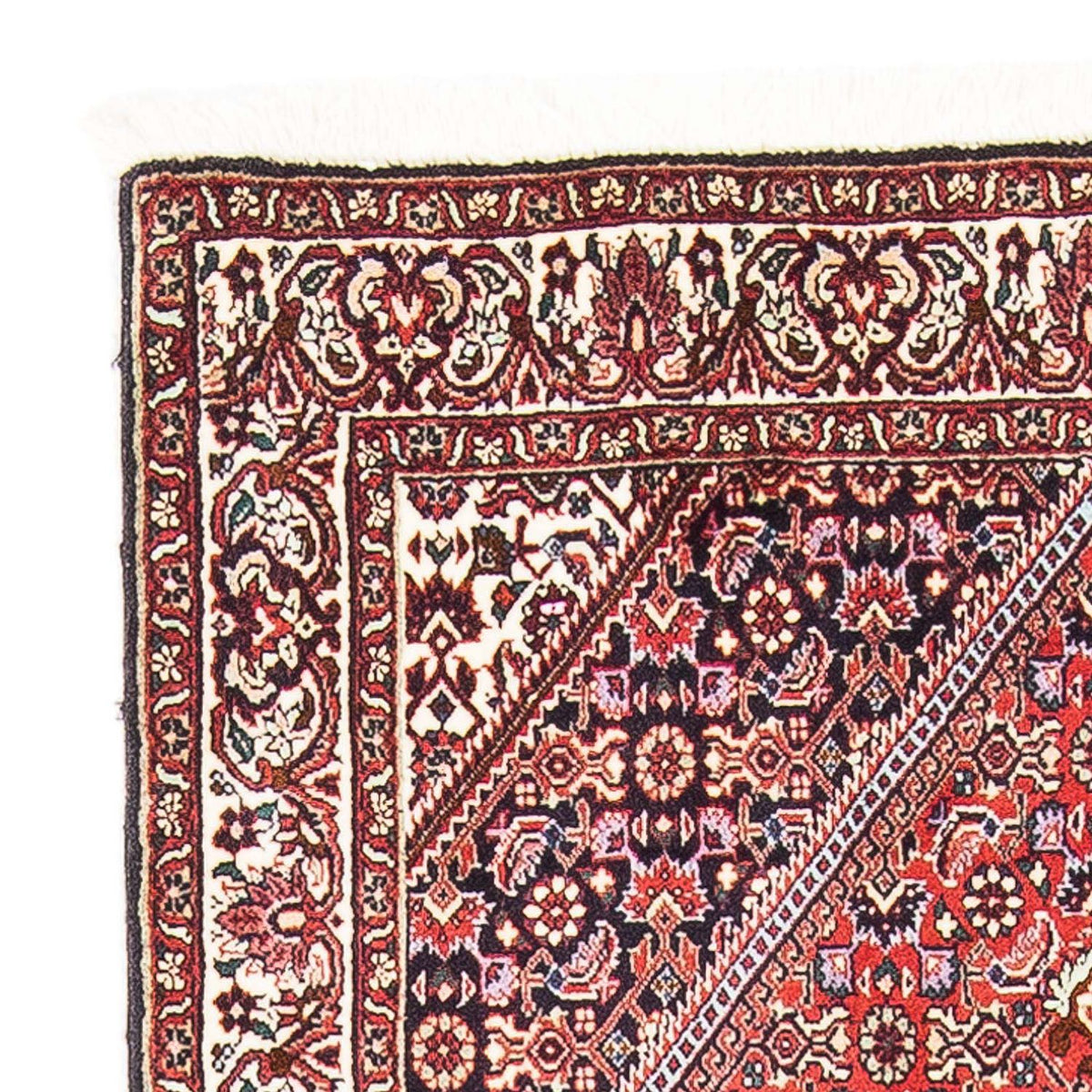 Tapis persan - Bidjar - 151 x 86 cm - rouge clair