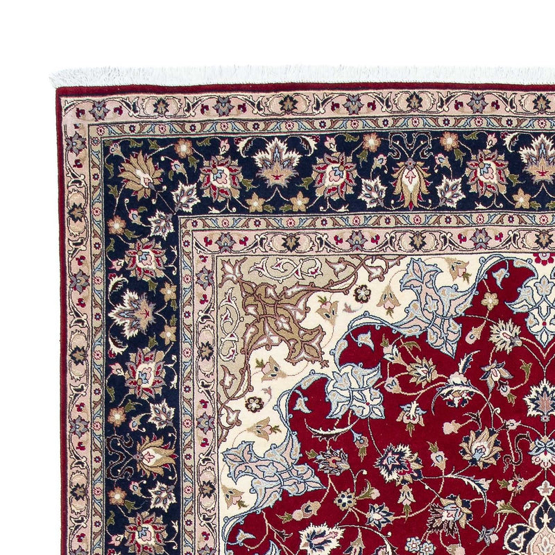 Tapis persan - Tabriz - Royal - 297 x 203 cm - rouge foncé