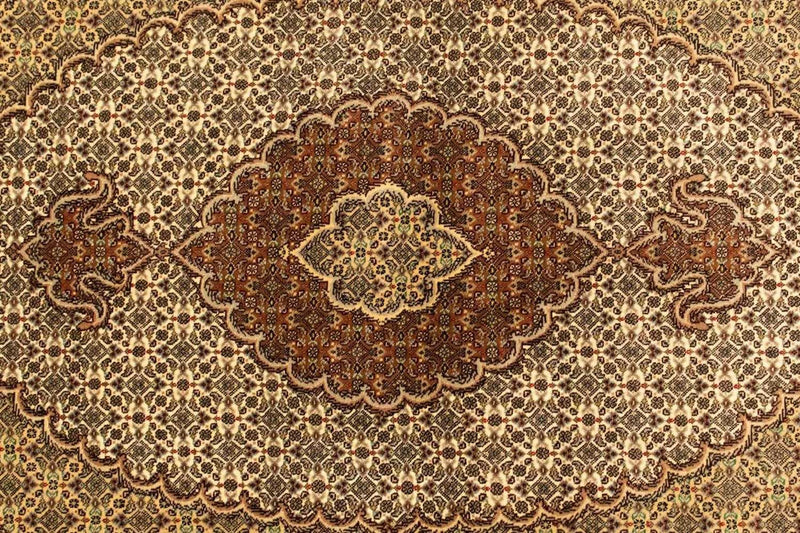 Tapis persan - Tabriz - Royal - 151 x 104 cm - beige