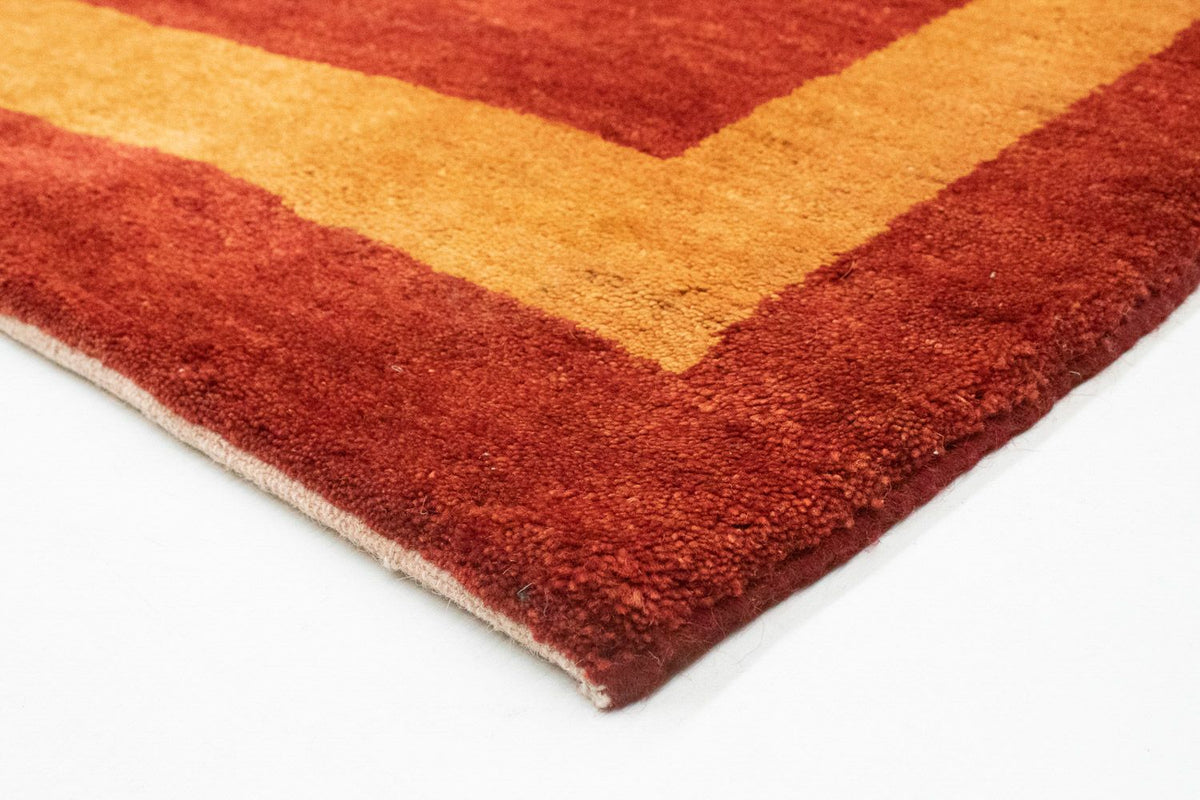 Tapis Gabbeh - Persan - 190 x 152 cm - rouge