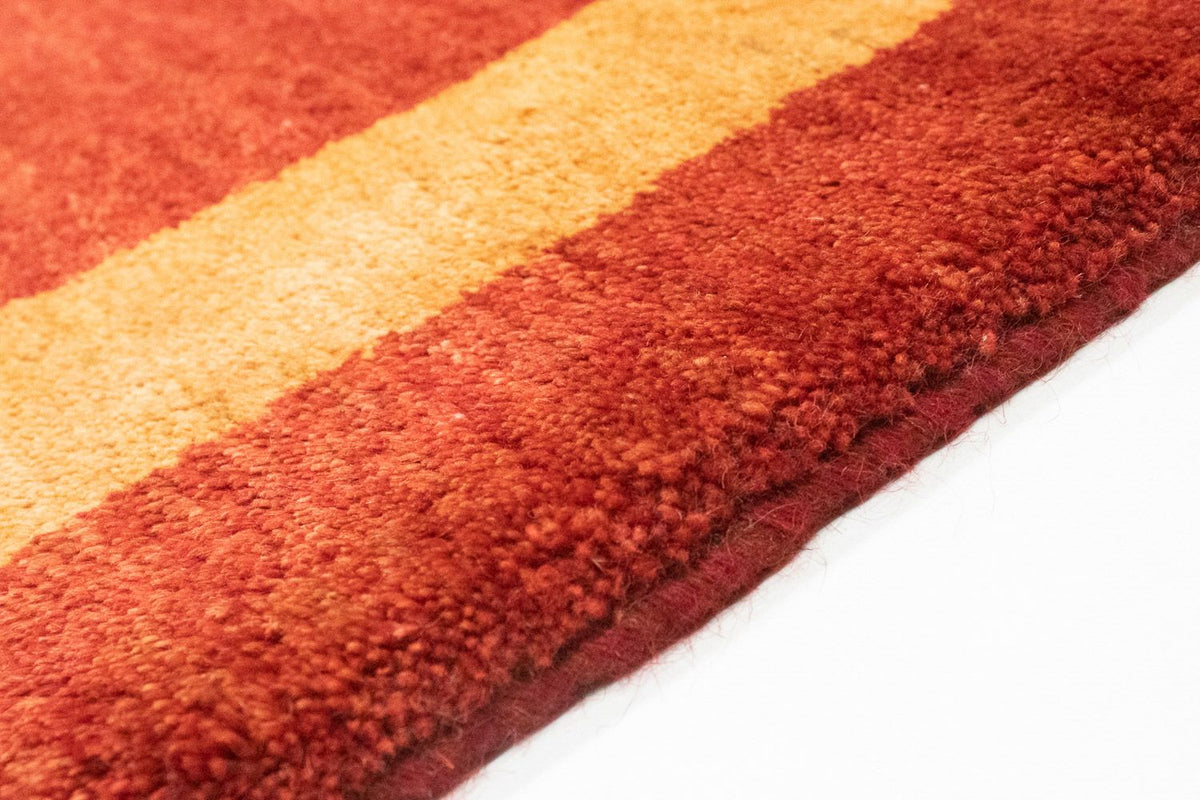 Tapis Gabbeh - Persan - 190 x 152 cm - rouge