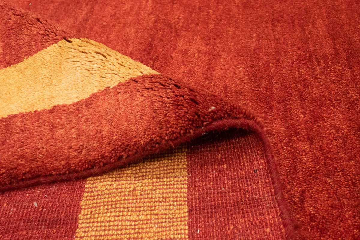 Tapis Gabbeh - Persan - 190 x 152 cm - rouge