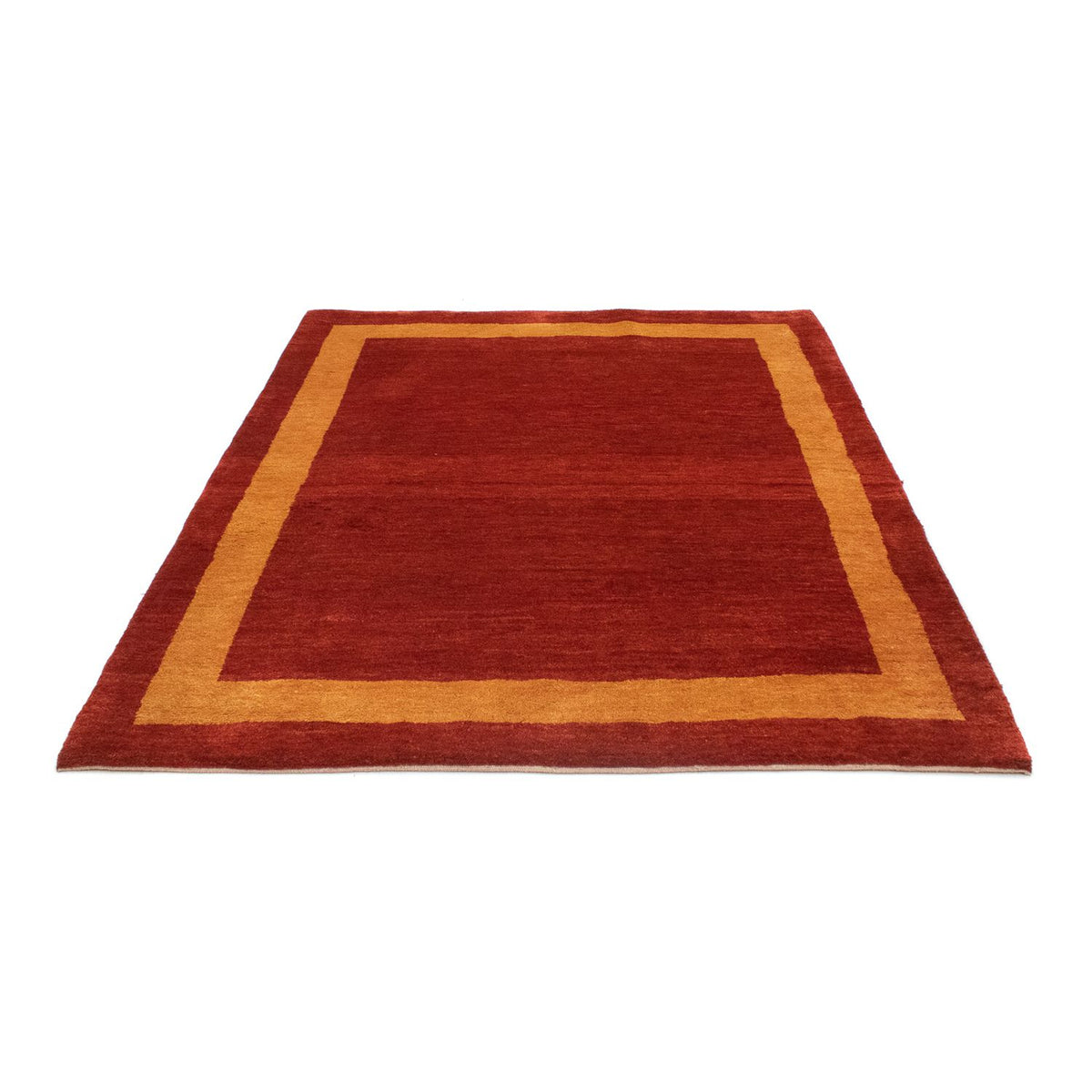 Tapis Gabbeh - Persan - 190 x 152 cm - rouge