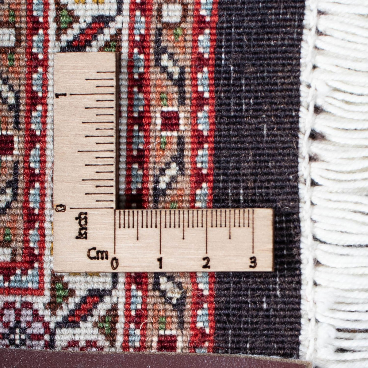 Tapis persan - Tabriz - 200 x 154 cm - marron foncé