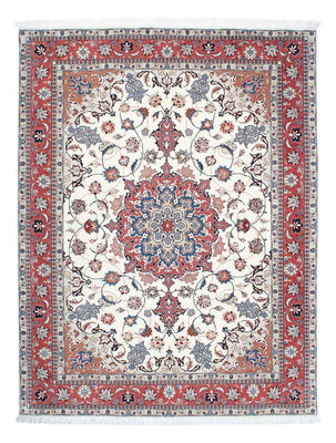 Tapis persan - Tabriz - Royal - 194 x 153 cm - beige