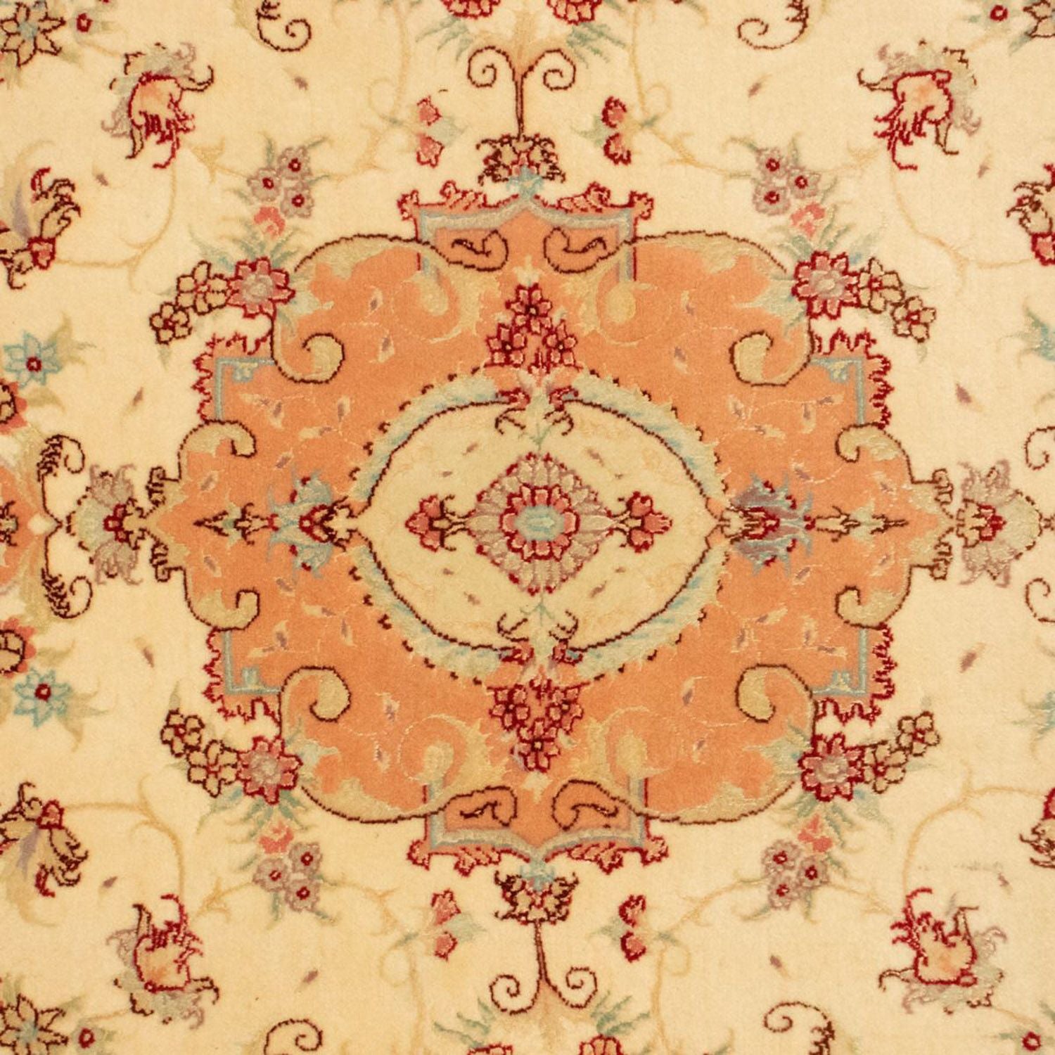 Tapis persan - Tabriz - Royal - 148 x 100 cm - beige