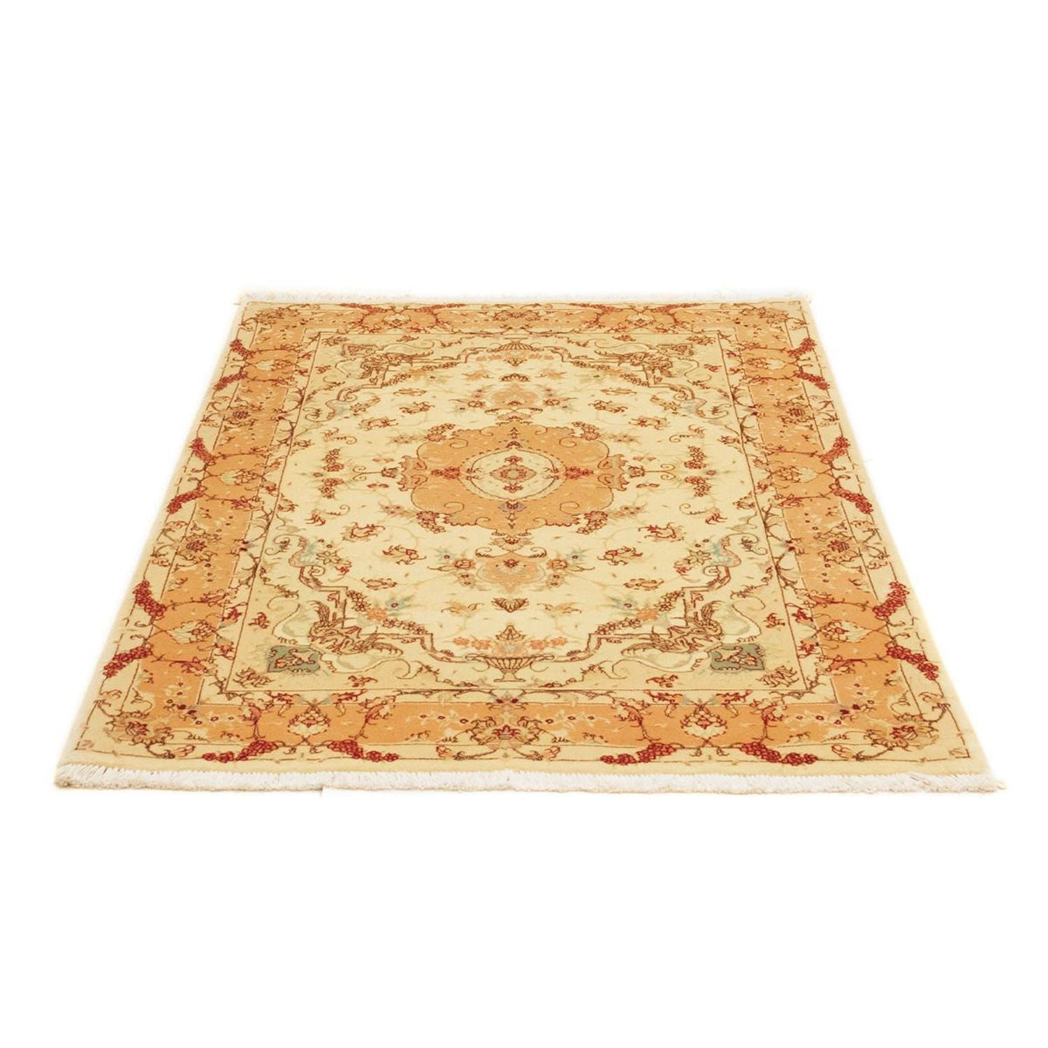 Tapis persan - Tabriz - Royal - 148 x 100 cm - beige