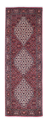 Tapis de couloir Tapis persan - Bidjar - 207 x 73 cm - rouge