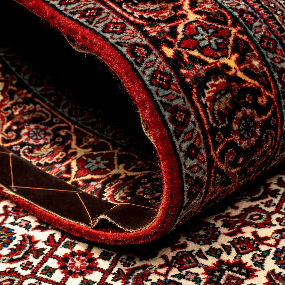 Tapis de couloir Tapis persan - Bidjar - 325 x 85 cm - multicolore