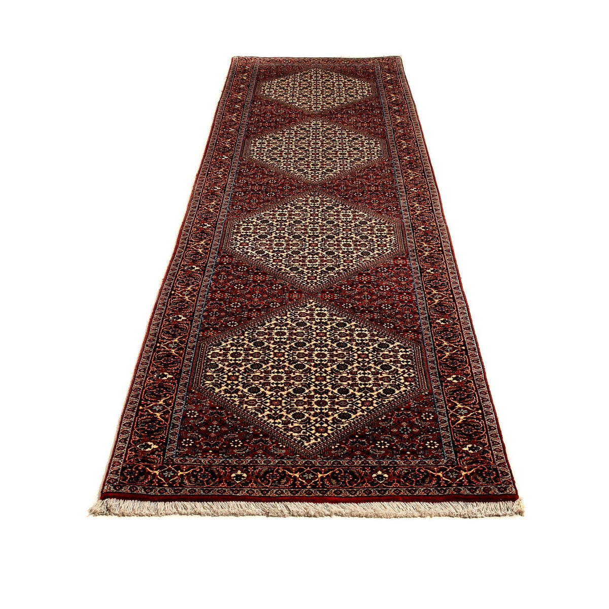 Tapis de couloir Tapis persan - Bidjar - 325 x 85 cm - multicolore