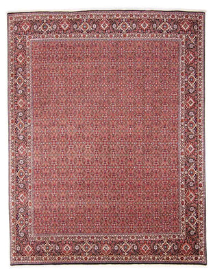Tapis persan - Bidjar - 307 x 248 cm - rouge clair