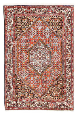 Tapis persan - Bidjar - 158 x 103 cm - rouge clair