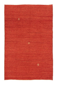 Tapis Gabbeh - Persan - 149 x 93 cm - rouge