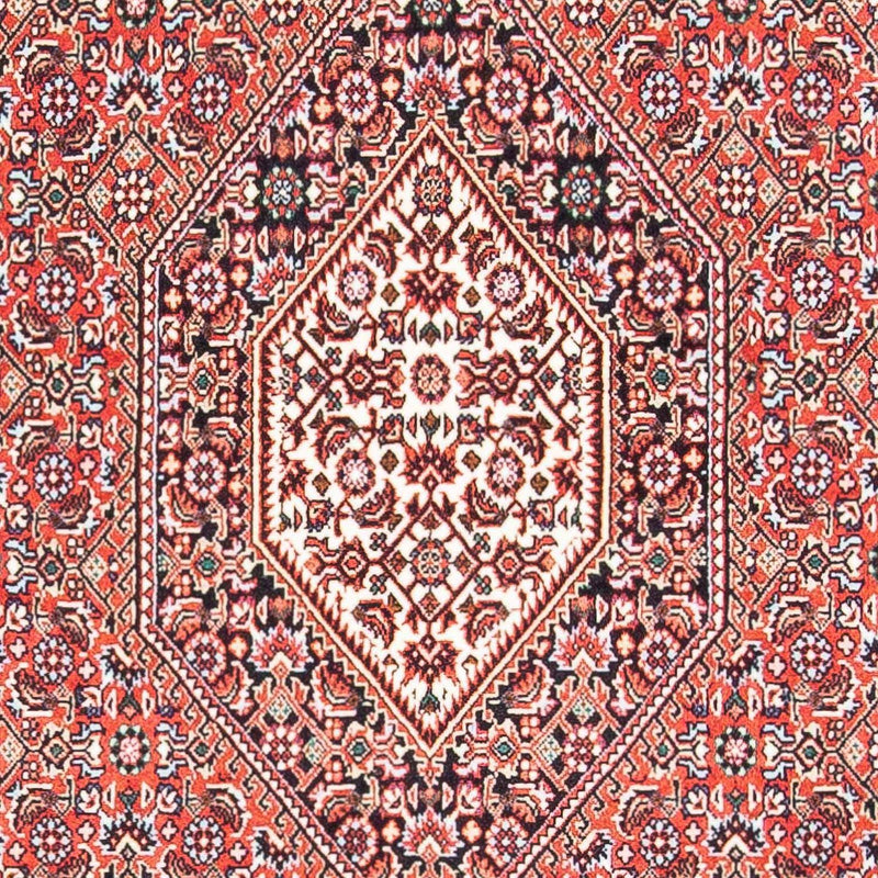Tapis persan - Bidjar - 145 x 88 cm - rouge clair