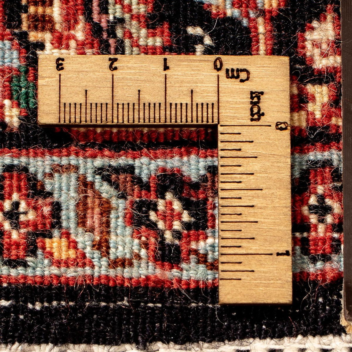 Tapis de couloir Tapis persan - Bidjar - 305 x 86 cm - multicolore