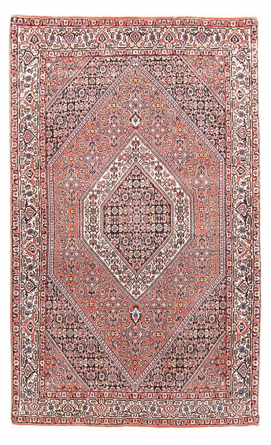 Tapis persan - Bidjar - 178 x 110 cm - rouge clair