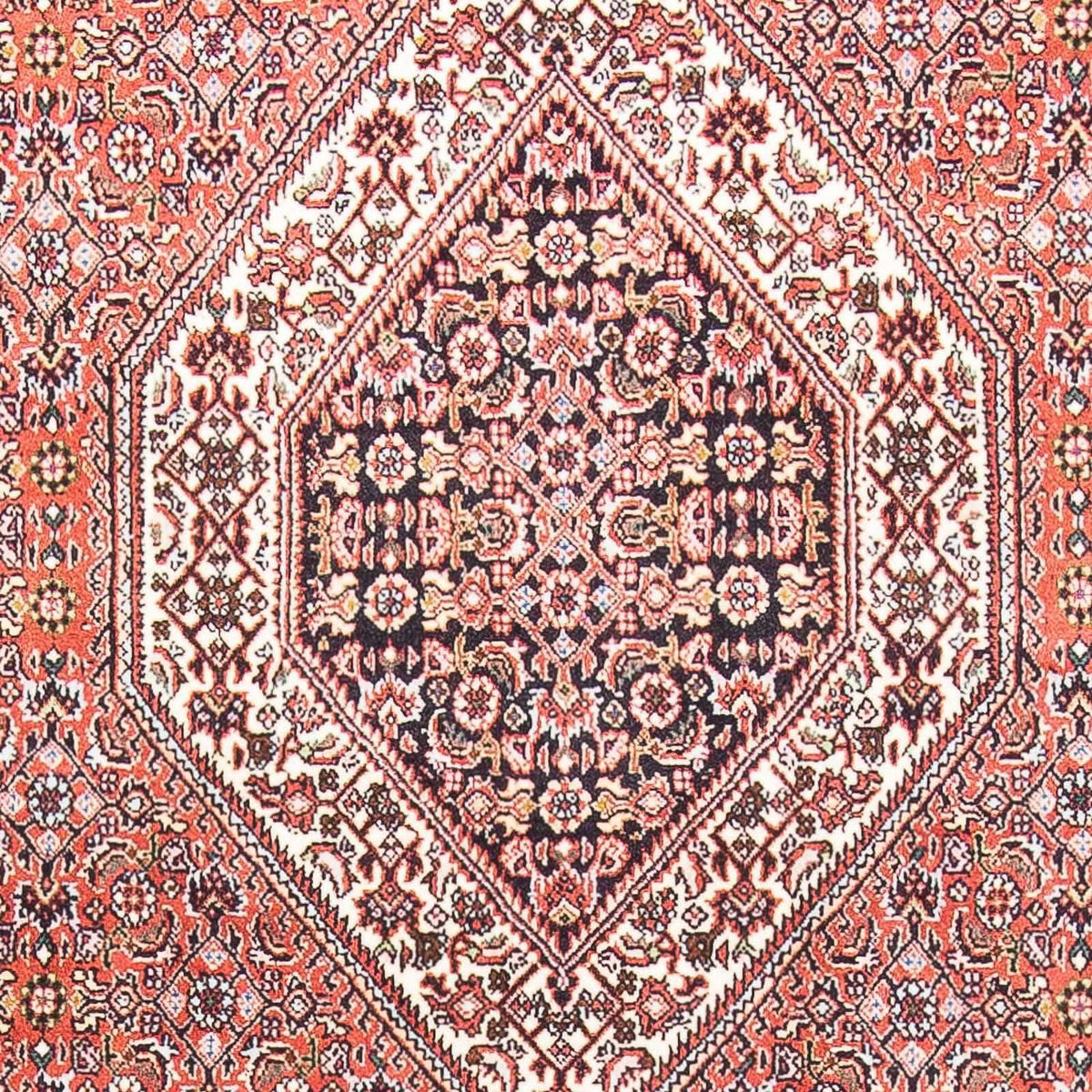 Tapis persan - Bidjar - 178 x 110 cm - rouge clair
