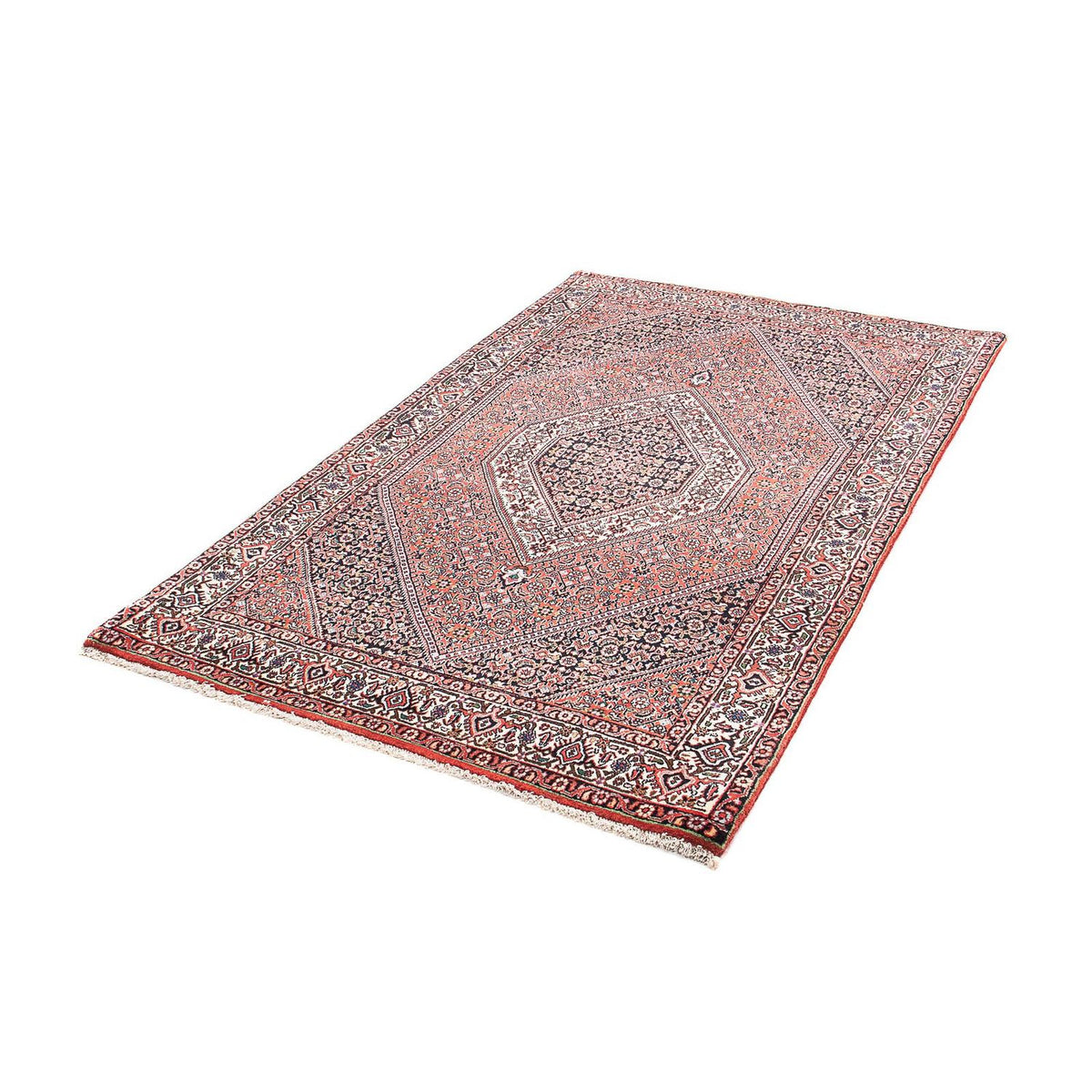 Tapis persan - Bidjar - 178 x 110 cm - rouge clair