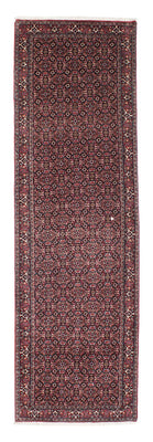 Tapis de couloir Tapis persan - Bidjar - 288 x 86 cm - rouge