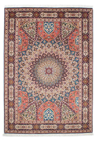 Tapis persan - Tabriz - Royal - 242 x 168 cm - multicolore