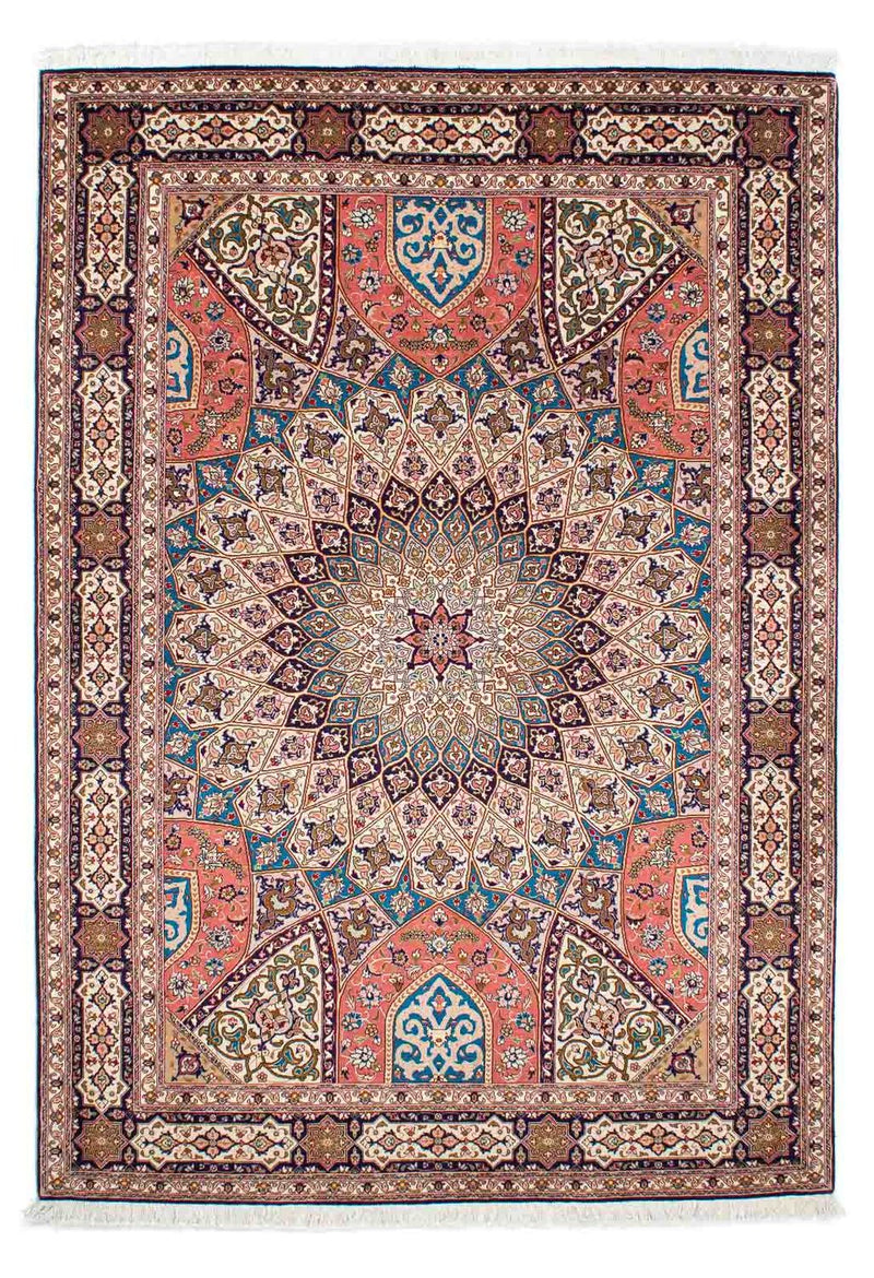 Tapis persan - Tabriz - Royal - 242 x 168 cm - multicolore
