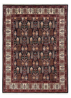 Tapis persan - Classique - 228 x 174 cm - bleu foncé