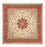 Tapis persan - Tabriz - Royal carré  - 209 x 208 cm - beige