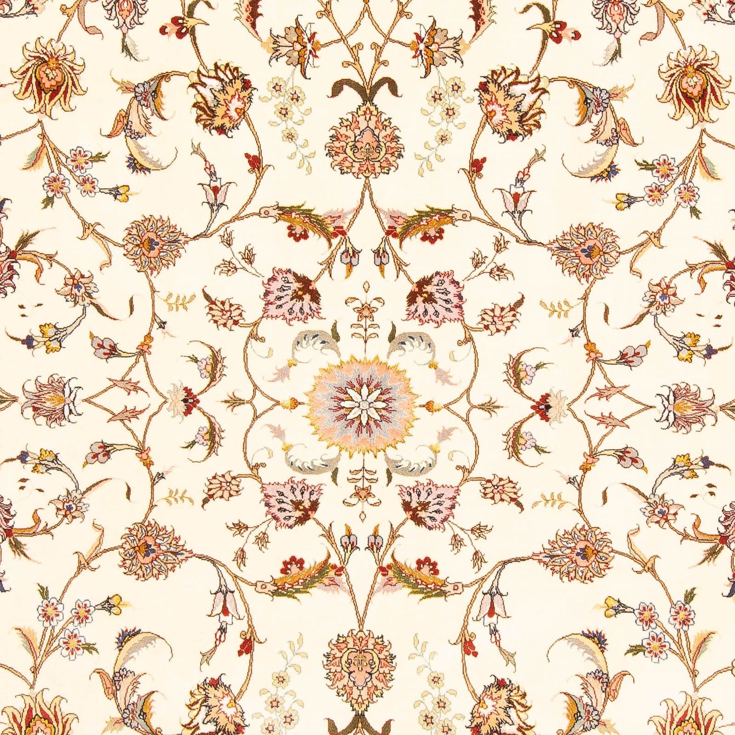Tapis persan - Tabriz - Royal - 302 x 203 cm - beige